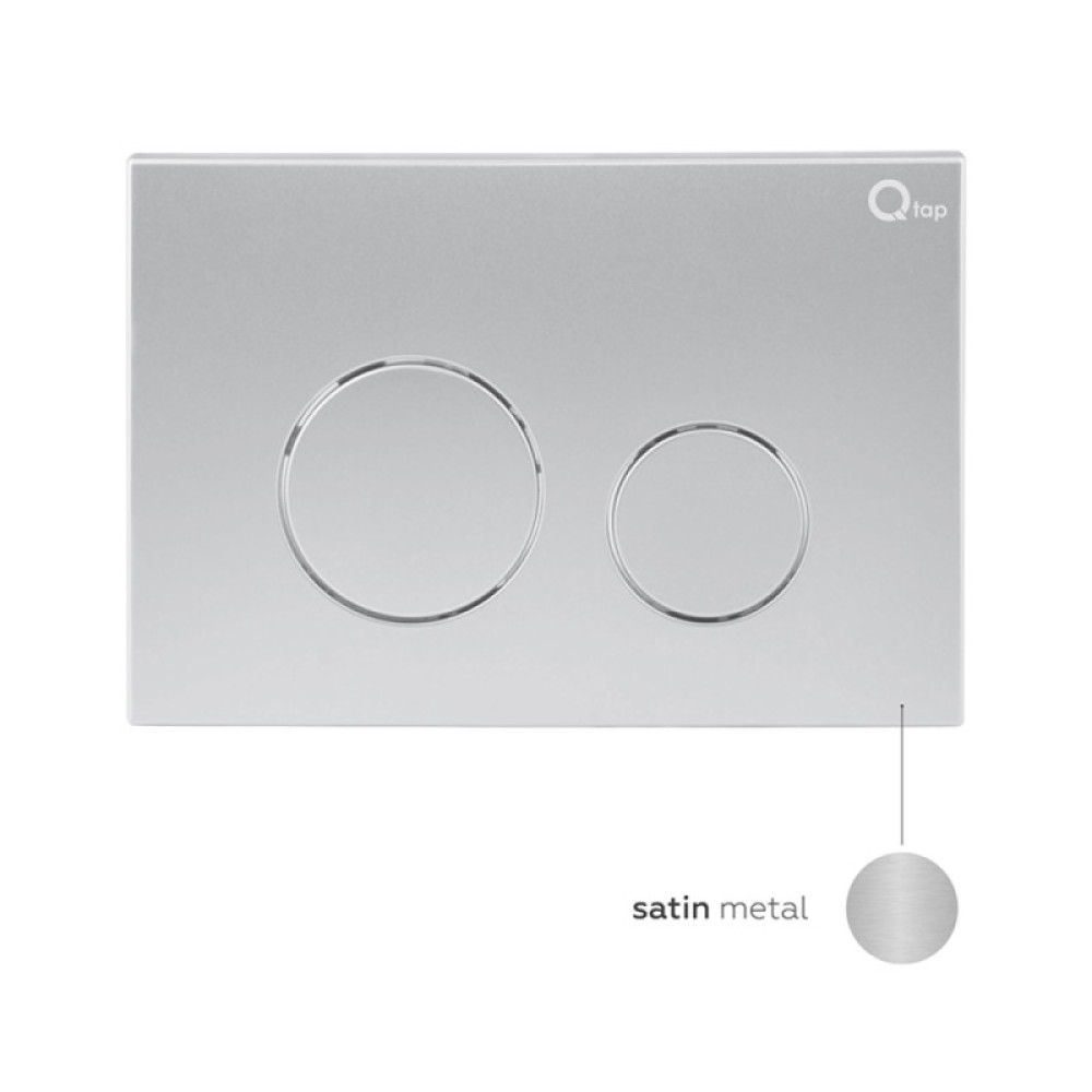 Панель змиву для унітазу Qtap Nest QT0111M11111SAT