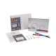 Панель змиву для унітазу Qtap Nest QT0111M11112CRM