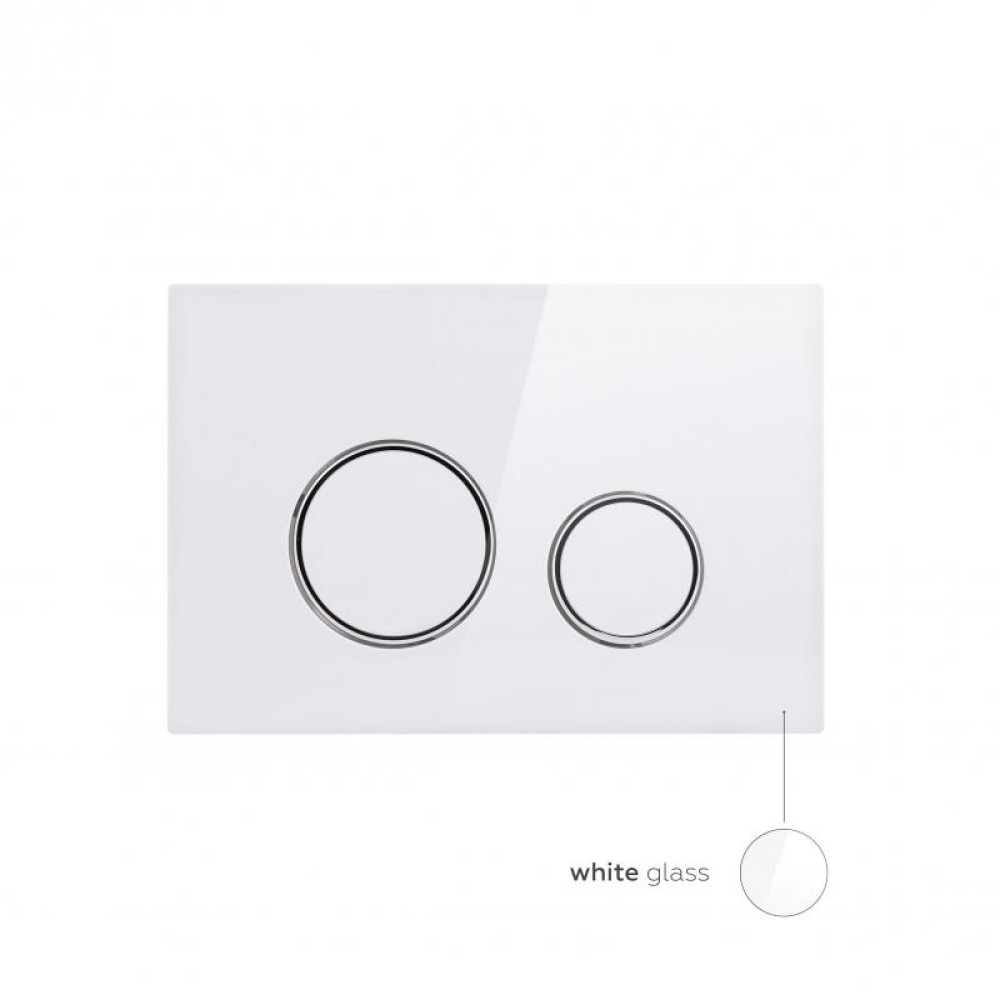 Панель змиву для унітазу Qtap Nest QT0111M11V1114W