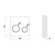Панель змиву для унітазу Qtap Nest UNI QT0211P01V1176W