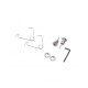 Панель змиву для пісуару Qtap Scorpio з ІЧ датчиком QT146601DCCHR Chrome/Black
