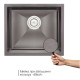 Кухонна мийка Qtap D4843BL Black 2.7 / 1.0 мм (QTD4843BLPVD2710)
