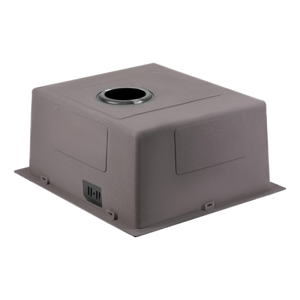 Кухонна мийка Qtap D4843BL Black 2.7 / 1.0 мм (QTD4843BLPVD2710)