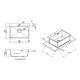 Кухонна мийка Qtap D5843BL Black 2.7 / 1.0 мм (QTD5843BLPVD10)
