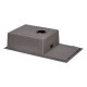 Кухонна мийка Qtap D7844BL Black 3.0 / 1.2 мм (QTD7844BLPVD12)