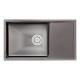 Кухонна мийка Qtap D7844BL Black 3.0 / 1.2 мм (QTD7844BLPVD12)