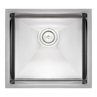 Кухонна мийка Qtap D4843 Satin 2.7 / 1.0 мм (QTD484310)