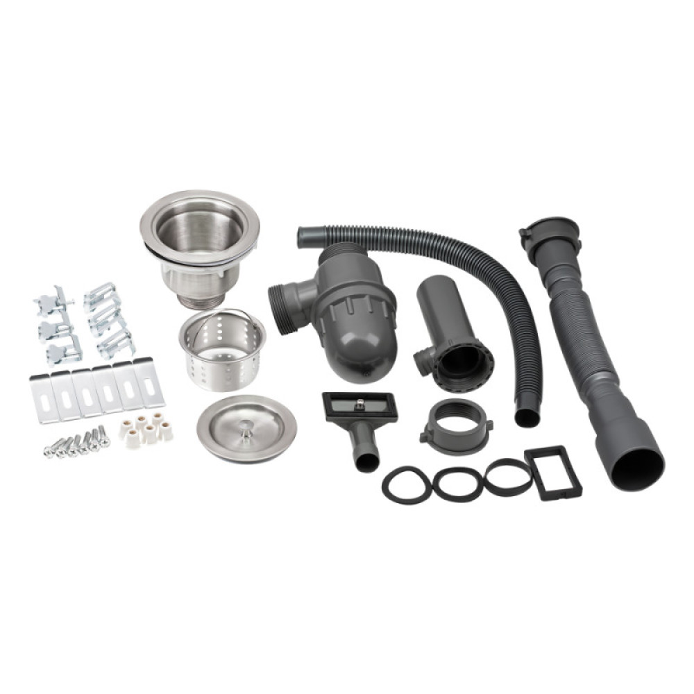 Кухонна мийка Qtap D4843 Satin 2.7 / 1.0 мм (QTD484310)