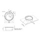Кухонна мийка Qtap D490 Micro Decor 0,8 мм (QTD490MICDEC08)