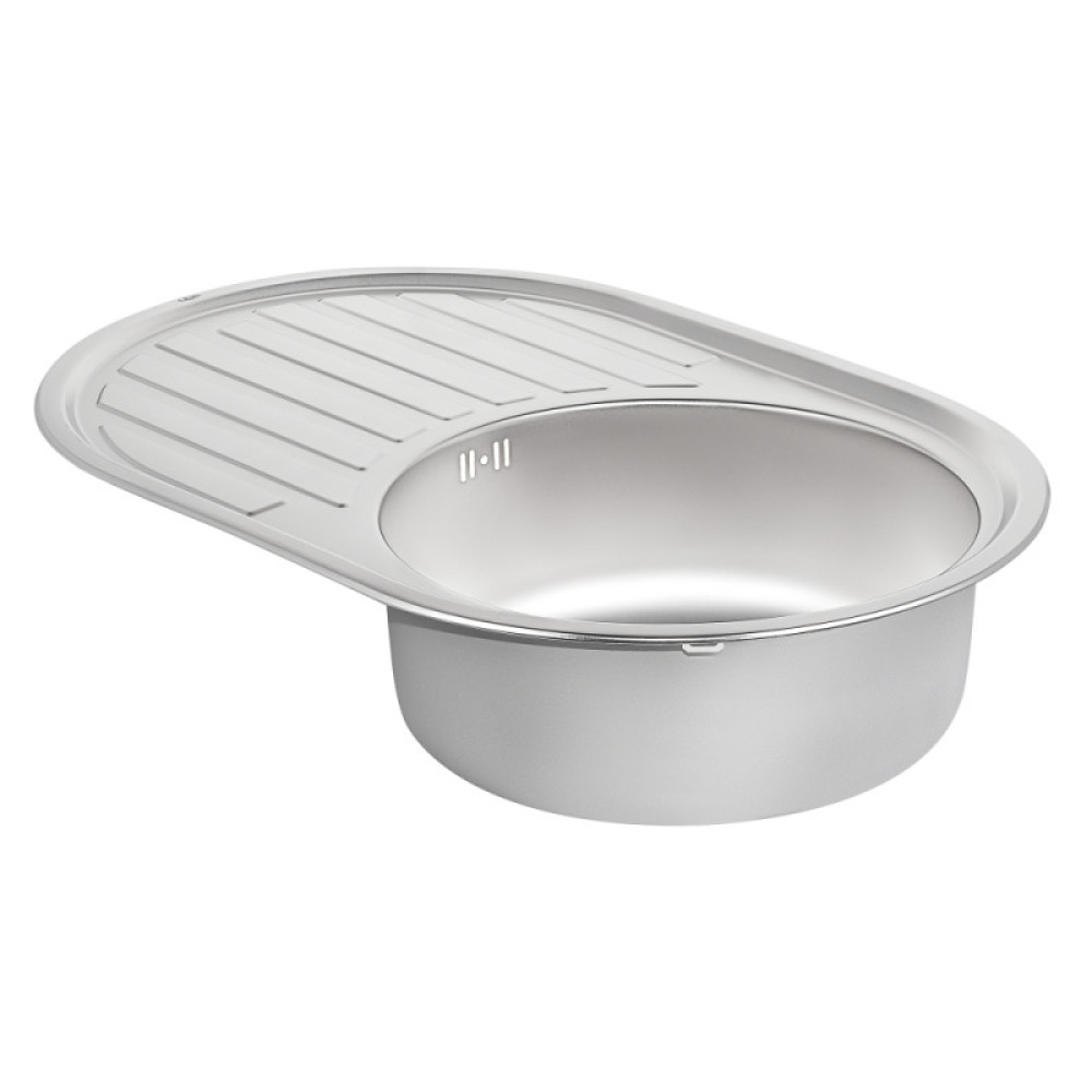 Кухонна мийка Qtap 7750 Satin 0,8 мм (QT7750SAT08)