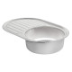 Кухонна мийка Qtap 7750 Satin 0,8 мм (QT7750SAT08)