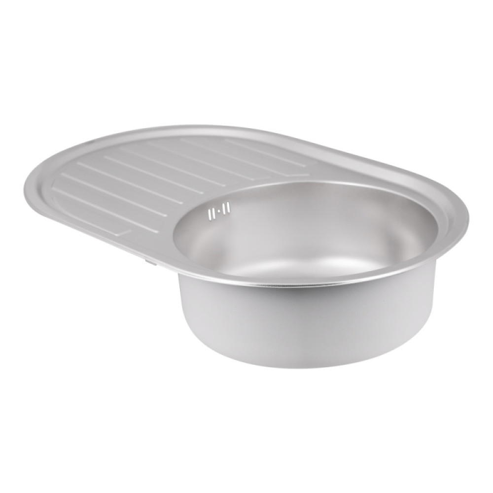 Кухонна мийка Qtap 7750 Micro Decor 0,8 мм (QT7750MICDEC08)