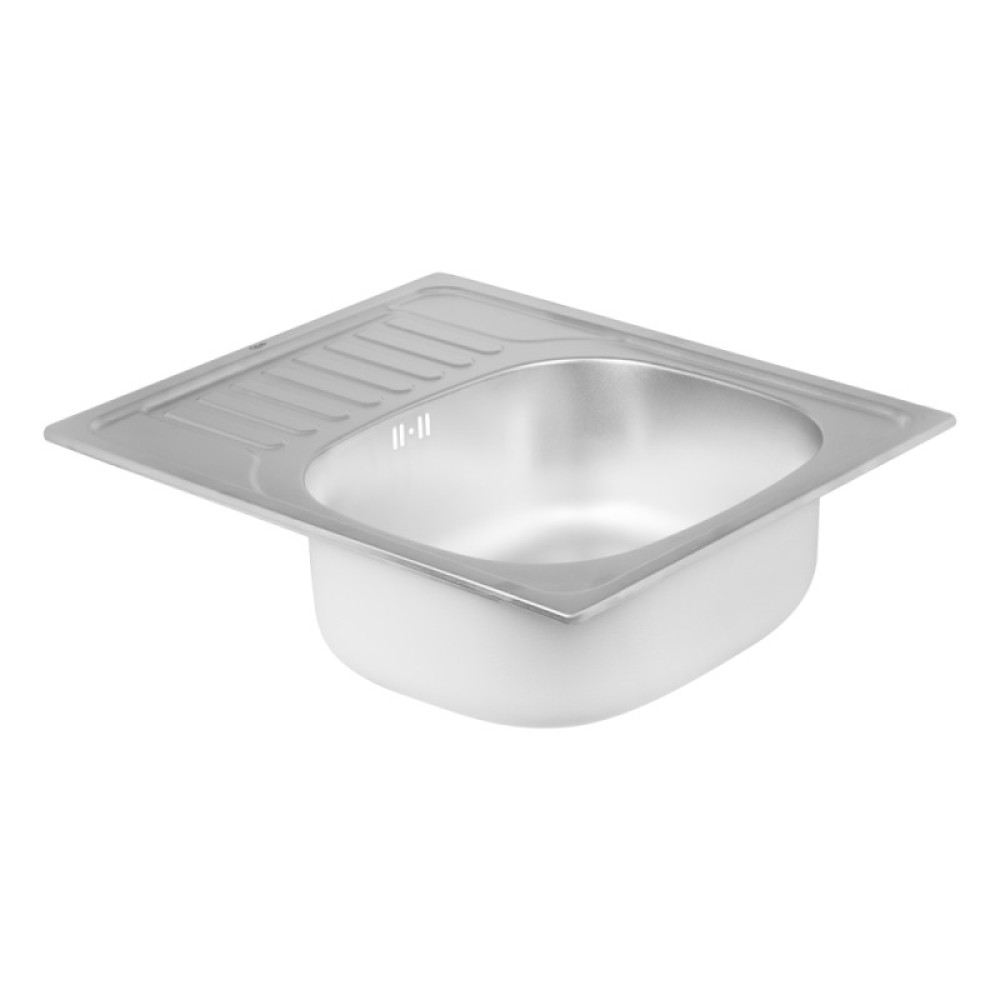 Кухонна мийка Qtap 5848 Satin 0,8 мм (QT5848SAT08)