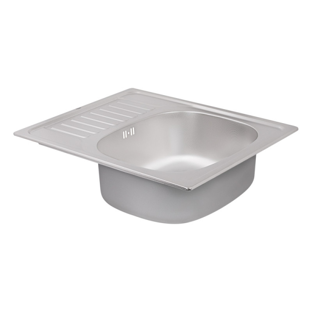 Кухонна мийка Qtap 5848 Micro Decor 0,8 мм (QT5848MICDEC08)