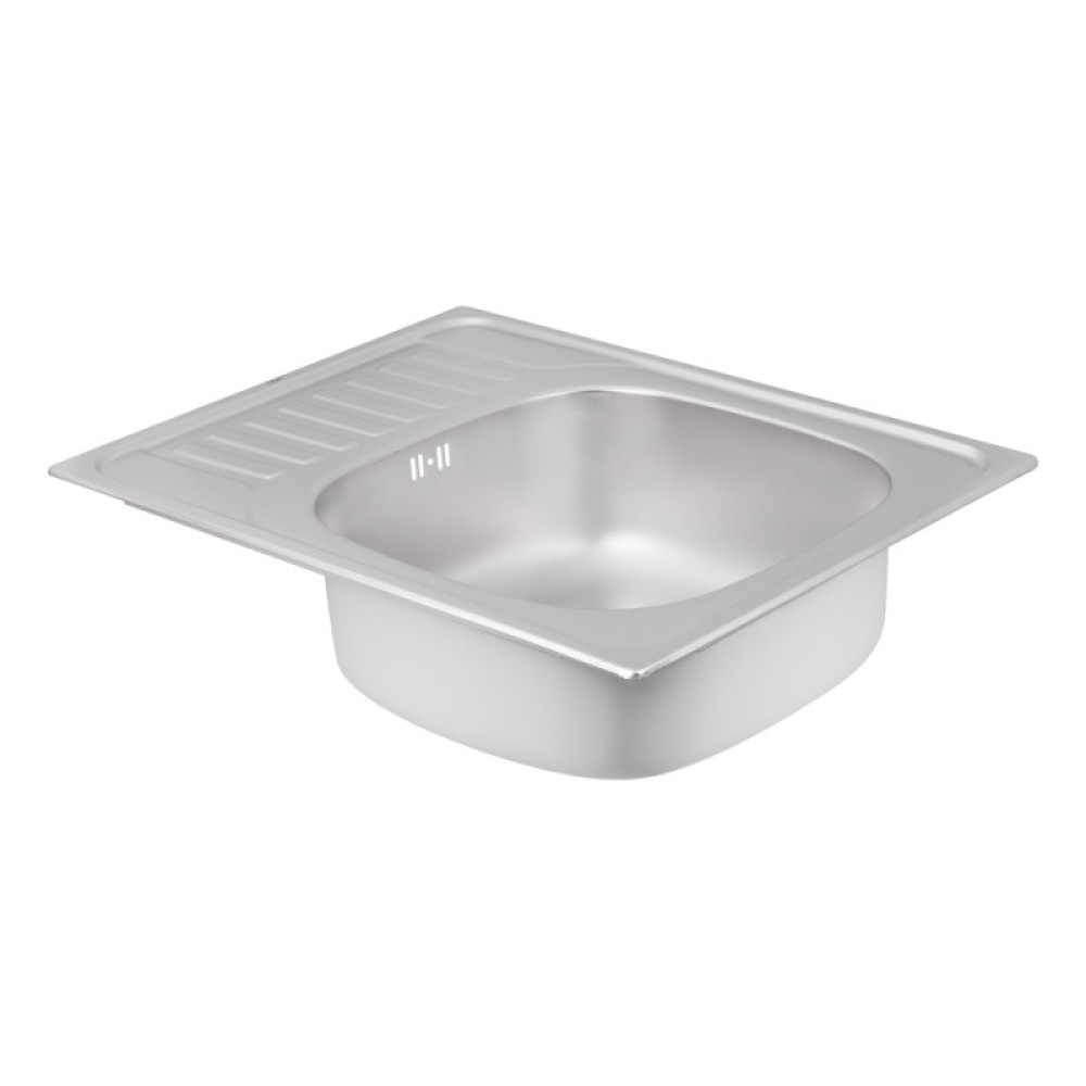 Кухонна мийка Qtap 6550 Satin 0,8 мм (QT6550SAT08)