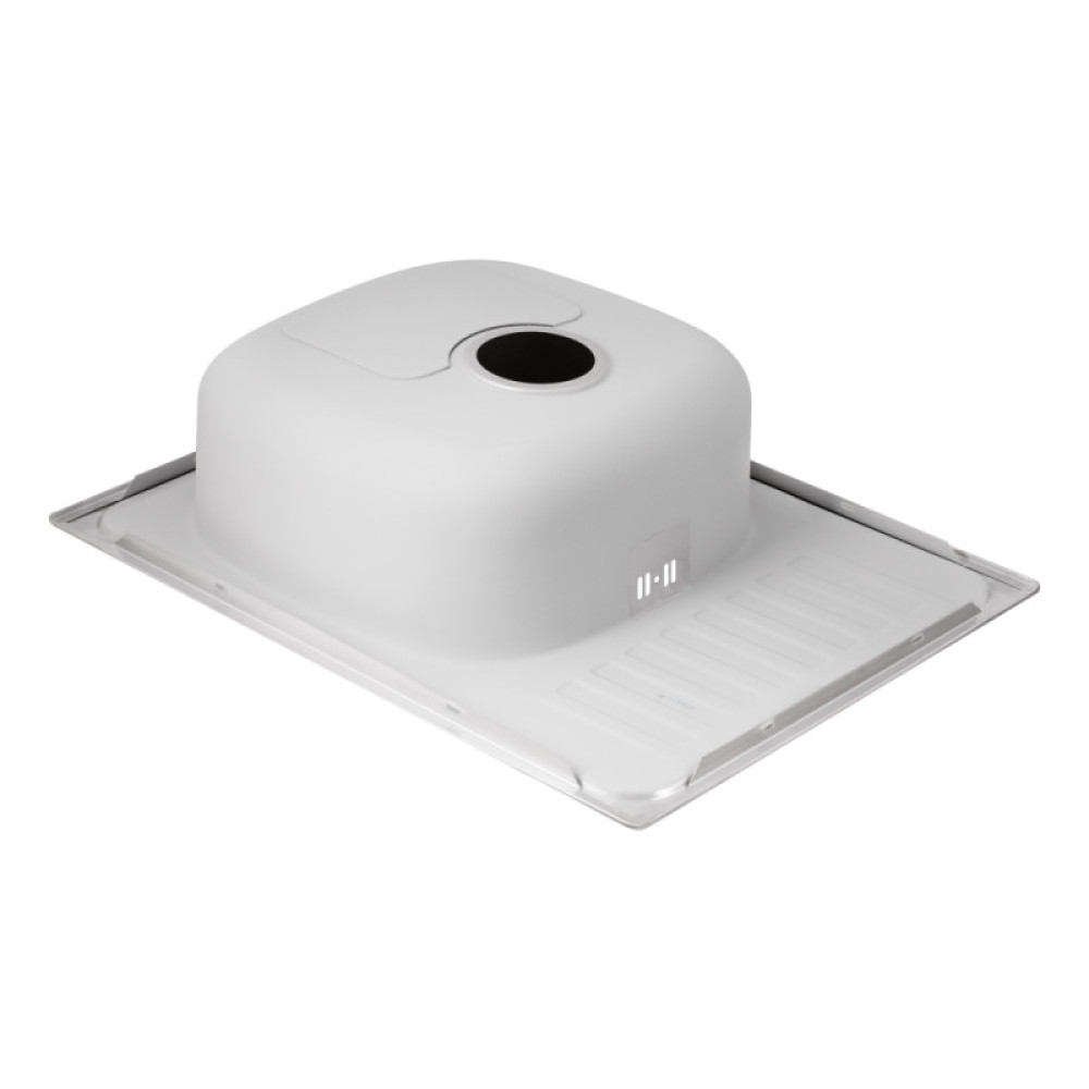 Кухонна мийка Qtap 6550 Satin 0,8 мм (QT6550SAT08)