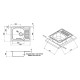 Кухонна мийка Qtap 6550 Micro Decor 0,8 мм (QT6550MICDEC08)