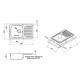 Кухонна мийка Qtap 7850 Micro Decor 0,8 мм (QT7850MICDEC08)