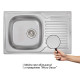 Кухонна мийка Qtap 7850 Micro Decor 0,8 мм (QT7850MICDEC08)