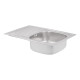 Кухонна мийка Qtap 7850 Micro Decor 0,8 мм (QT7850MICDEC08)