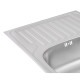 Кухонна мийка Qtap 7850 Micro Decor 0,8 мм (QT7850MICDEC08)