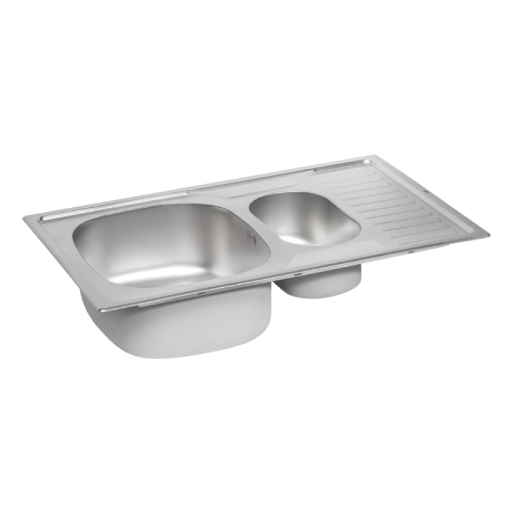 Кухонна мийка Qtap 7850-B Micro Decor 0,8 мм (QT7850BMICDEC08)