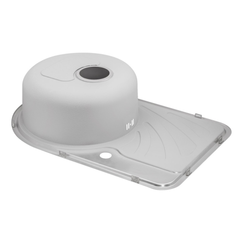 Кухонна мийка Qtap 6744L Micro Decor 0,8 мм (QT6744LMICDEC08)