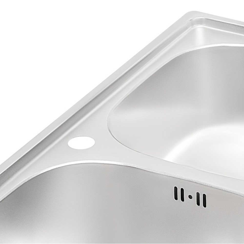 Кухонна мийка Qtap 7843-B Micro Decor 0,8 мм (QT7843BMICDEC08)