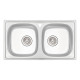 Кухонна мийка Qtap 7843-B Micro Decor 0,8 мм (QT7843BMICDEC08)