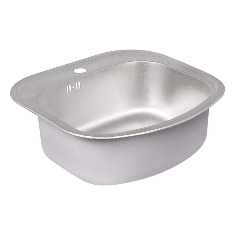 Кухонна мийка Qtap 4947 Micro Decor 0,8 мм (QT4947MICDEC08)