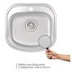 Кухонна мийка Qtap 4947 Micro Decor 0,8 мм (QT4947MICDEC08)