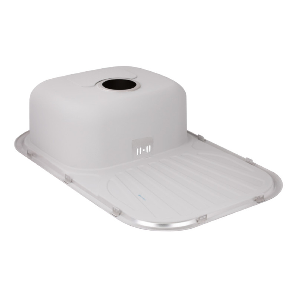 Кухонна мийка Qtap 7448 Micro Decor 0,8 мм (QT7448MICDEC08)