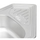 Кухонна мийка Qtap 9550 Satin 0,8 мм (QT9550SAT08)