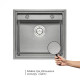 Кухонна мийка Qtap D5249 3.0 / 1.2 мм Satin (QTD52493012)
