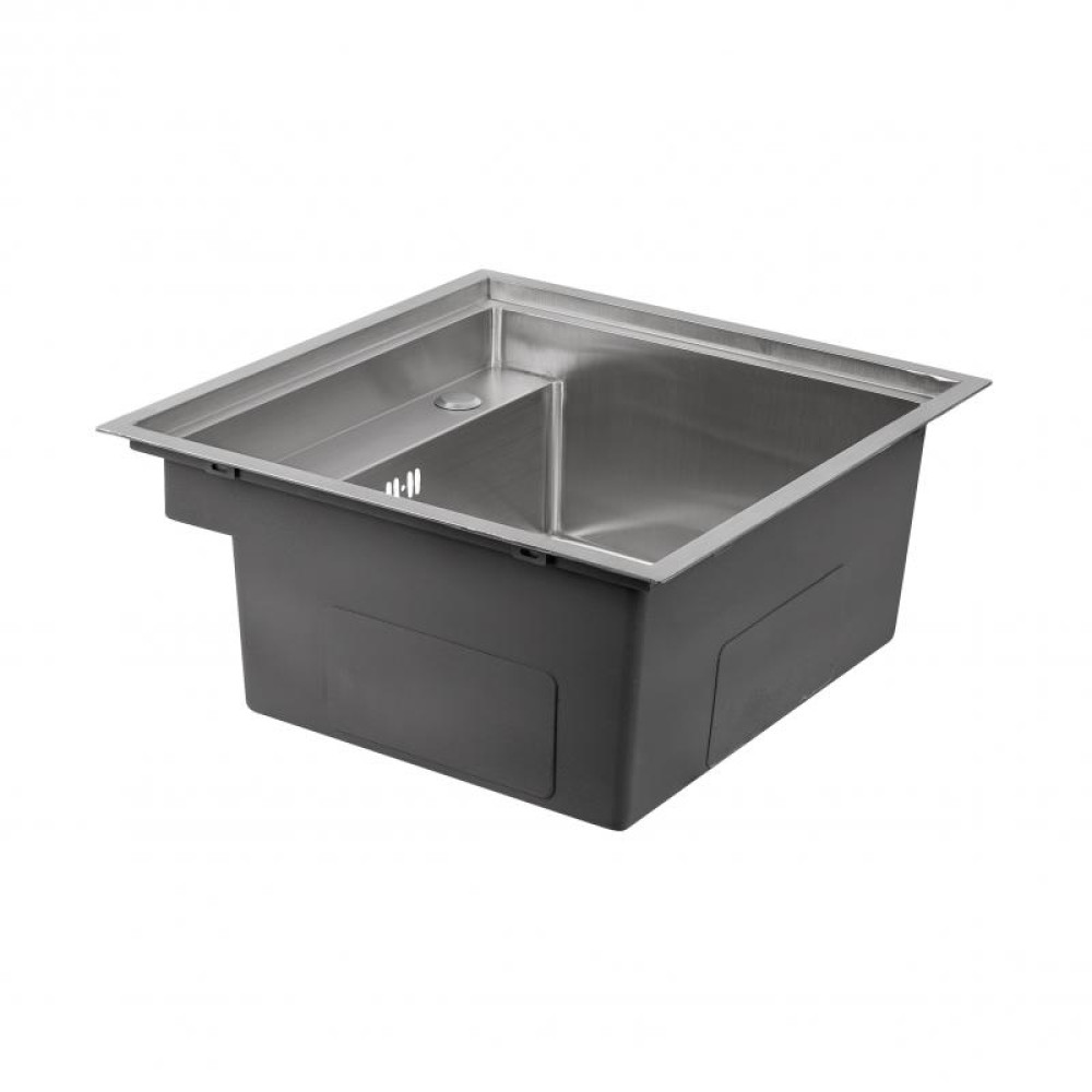 Кухонна мийка Qtap D5249 3.0 / 1.2 мм Satin (QTD52493012)