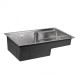 Кухонна мийка Qtap D7848-L 3.0 / 1.2 мм Satin (QTD7848L3012)