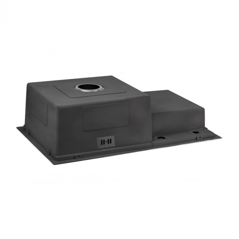 Кухонна мийка Qtap D7848-L 3.0 / 1.2 мм Satin (QTD7848L3012)