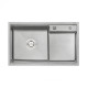 Кухонна мийка Qtap D7848-L 3.0 / 1.2 мм Satin (QTD7848L3012)