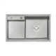 Кухонна мийка Qtap D7848-R 3.0 / 1.2 мм Satin (QTD7848R3012)