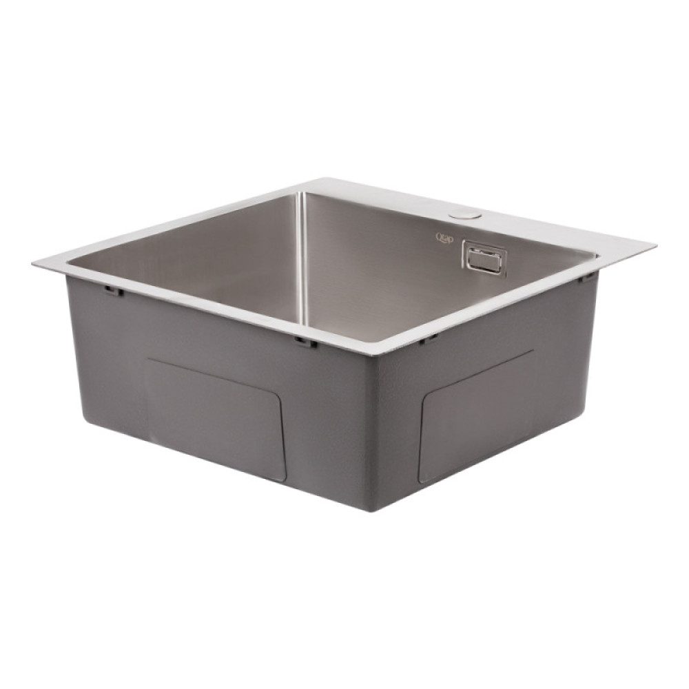 Кухонна мийка Qtap DK5050 Satin 2.7 / 1.0 мм (QTDK50502710)