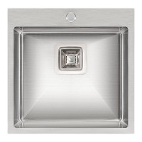 Кухонна мийка Qtap DK5050 Satin 2.7 / 1.0 мм (QTDK50502710)
