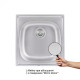 Кухонна мийка Qtap 5047 0,8 мм Micro Decor (QT5047MICDEC08)