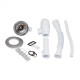 Кухонна мийка Qtap 6744R 0,8 мм Micro Decor (QT6744RMICDEC08)