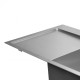 Кухонна мийка Qtap DK6845R 3.0 / 1.2 мм Satin + сушарка + дозатор для миючого засобу