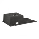 Кухонна мийка Qtap DK6845L 3.0 / 1.2 мм Satin + сушарка + дозатор для миючого засобу