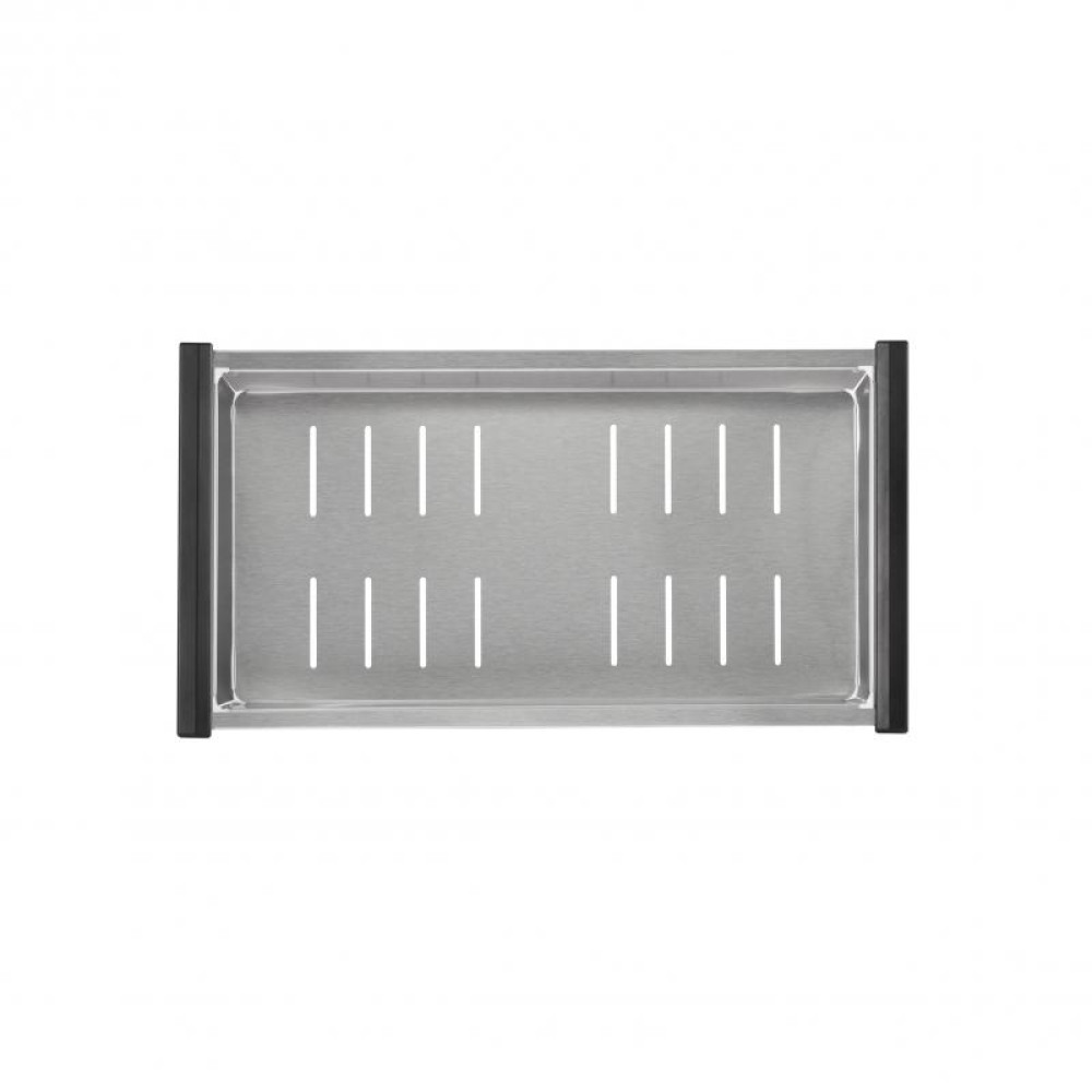 Кухонна мийка Qtap DK6845L 3.0 / 1.2 мм Satin + сушарка + дозатор для миючого засобу