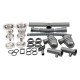 Кухонна мийка Qtap S7843 2.7 / 1.0 мм Satin + змішувач + сушарка + дозатор для миючого засобу