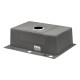 Кухонна мийка Qtap D6045 2.7 / 1.0 мм Satin + змішувач + сушарка + дозатор для миючого засобу