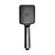 Лійка для ручного душу Qtap Rucni 145x90 мм прямокутна QTRUCA145S1GRP Graphite