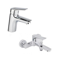 Набор смесителей Qtap 2 в 1 Slavonice (QTTENCRM001+QTSLV3042103DC) 45506